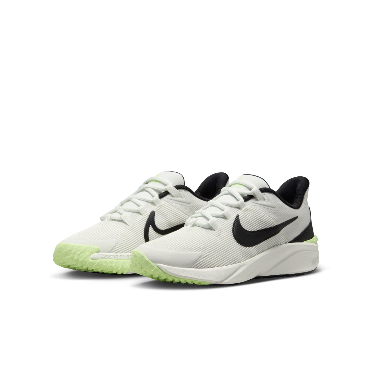 NIKE STAR RUNNER 4 NN (GS) SUMMIT WHITE/BLACK-BARELY Bild 6