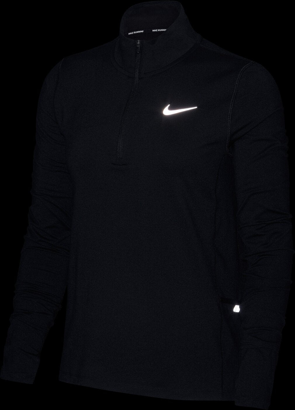 W NK DF ELEMENT TOP HZ BLACK/REFLECTIVE SILV Bild 4