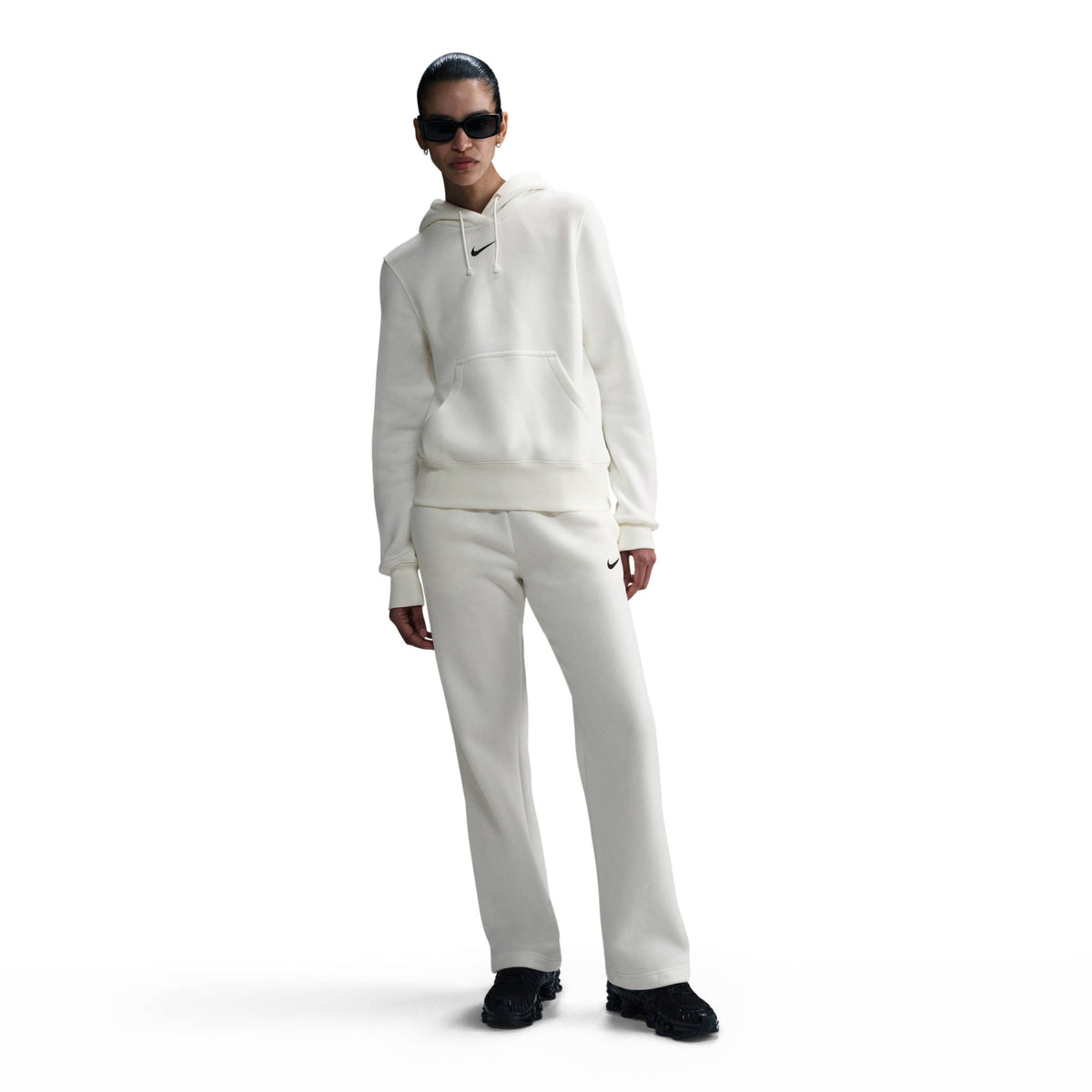 W NSW PHNX FLC STD PO HOODIE SAIL/HTR SAIL/HTR Bild 1