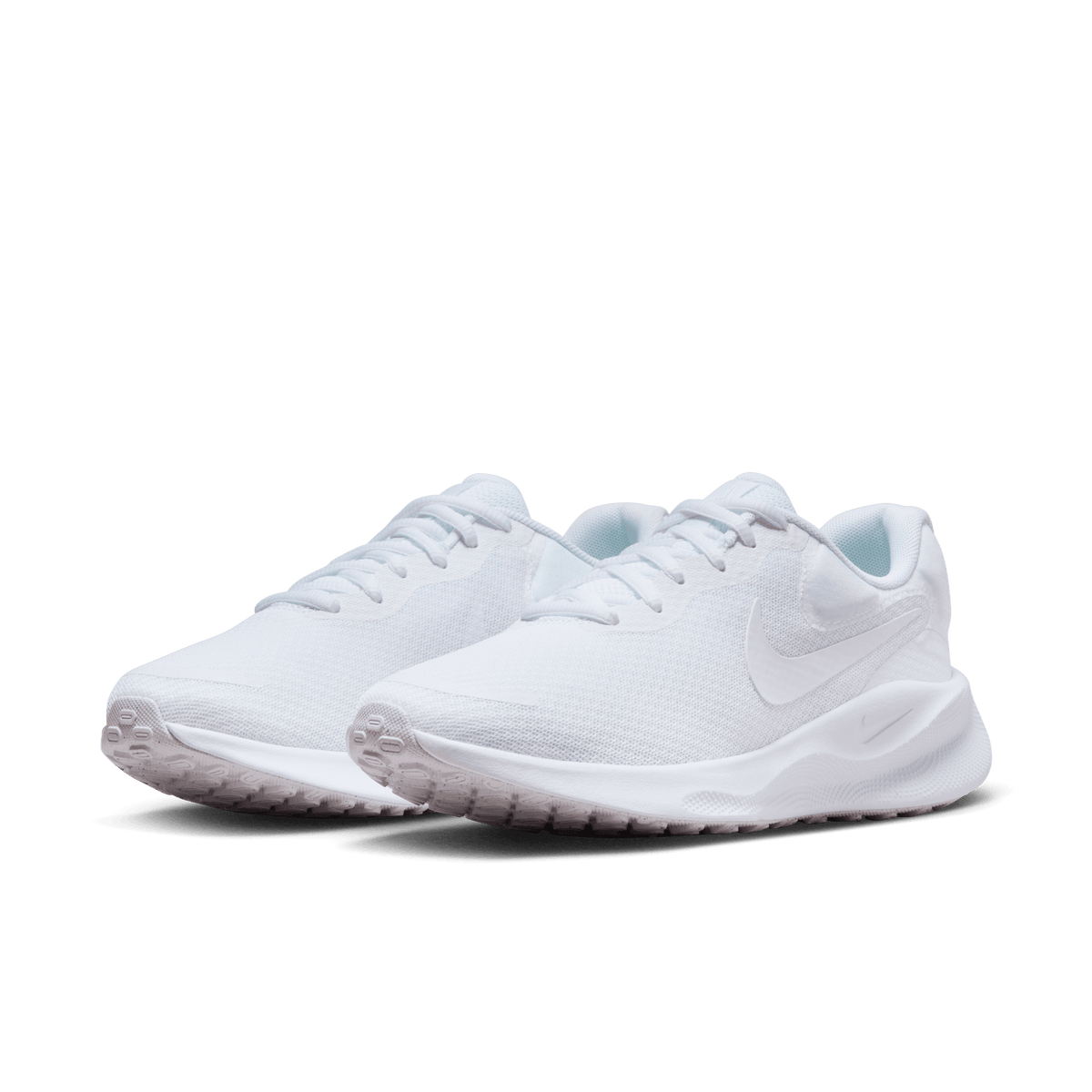 W NIKE REVOLUTION 7 WHITE/WHITE Bild 4