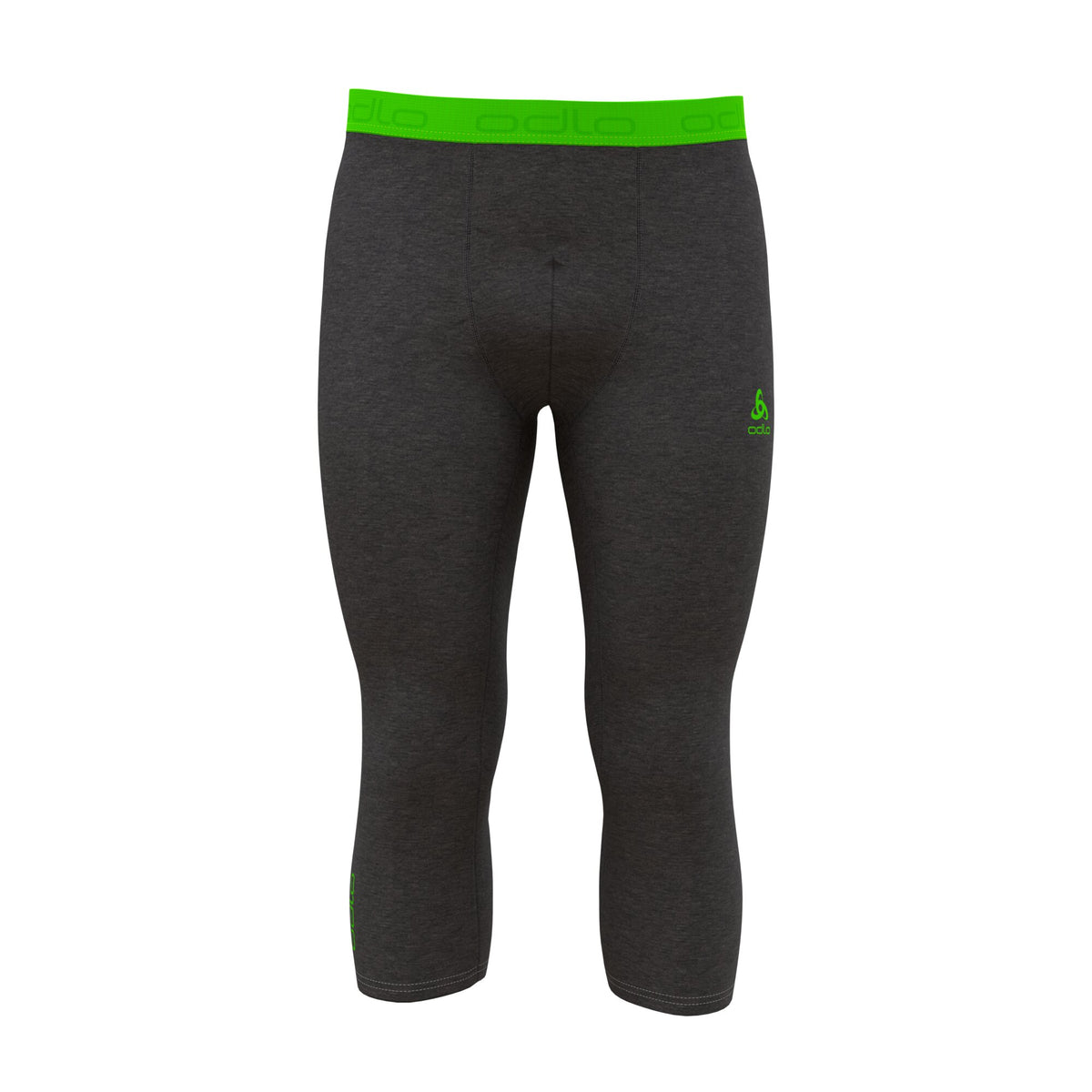 BL BOTTOM long PERFORMANCE WOO 10825 odlo graphite grey melan Bild 1