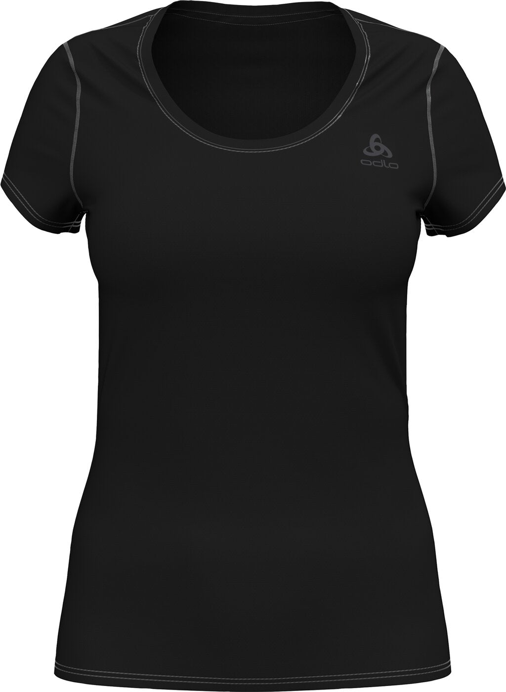 BL TOP CREW NECK S/S ACTIVE F- 15000 BLACK Bild 1