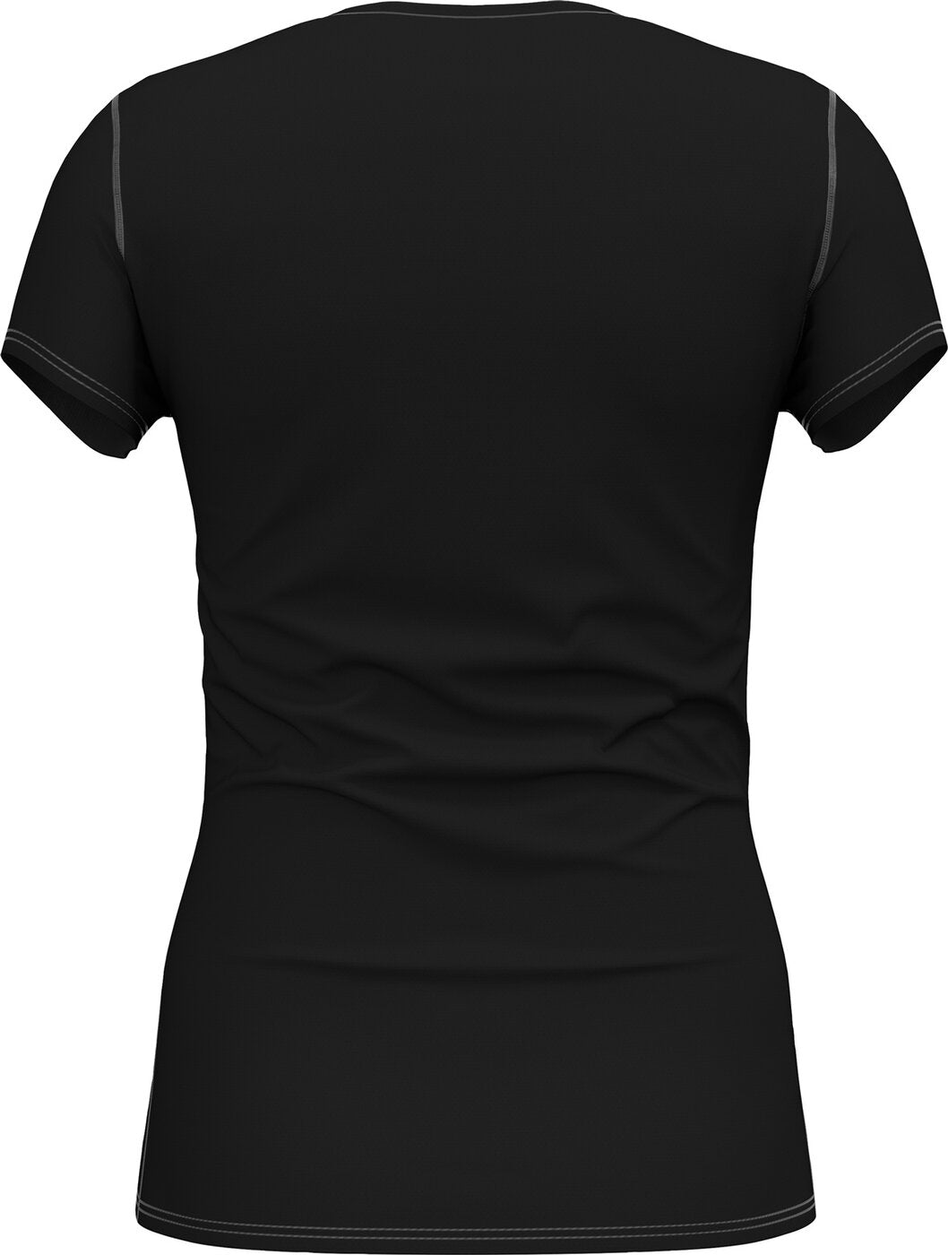 BL TOP CREW NECK S/S ACTIVE F- 15000 BLACK Bild 2