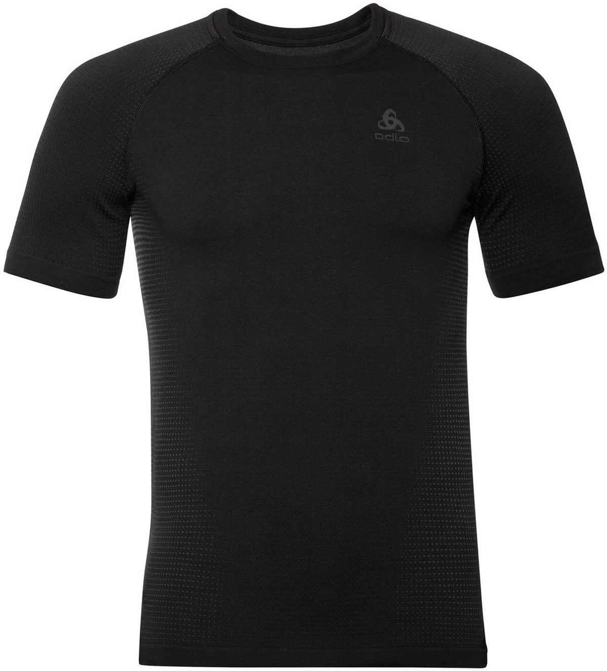 BL TOP Crew neck s/s PERFORMAN 60212 black - new odlo graphit Bild 1