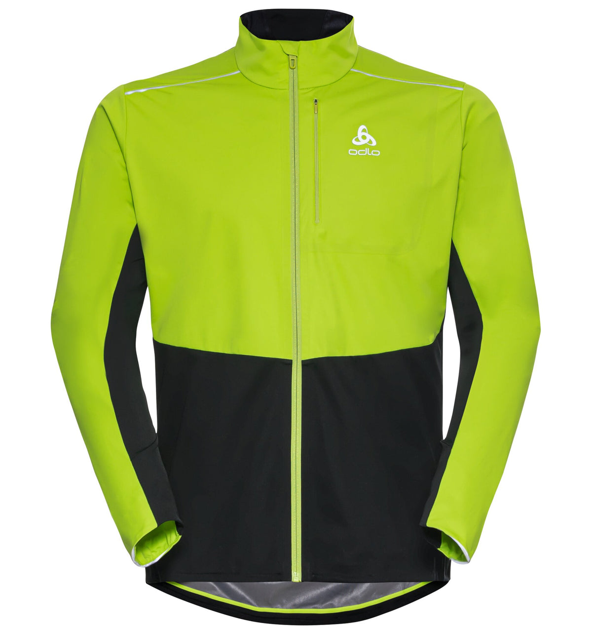 Jacket LANGNES 40411 lime green - black Bild 2