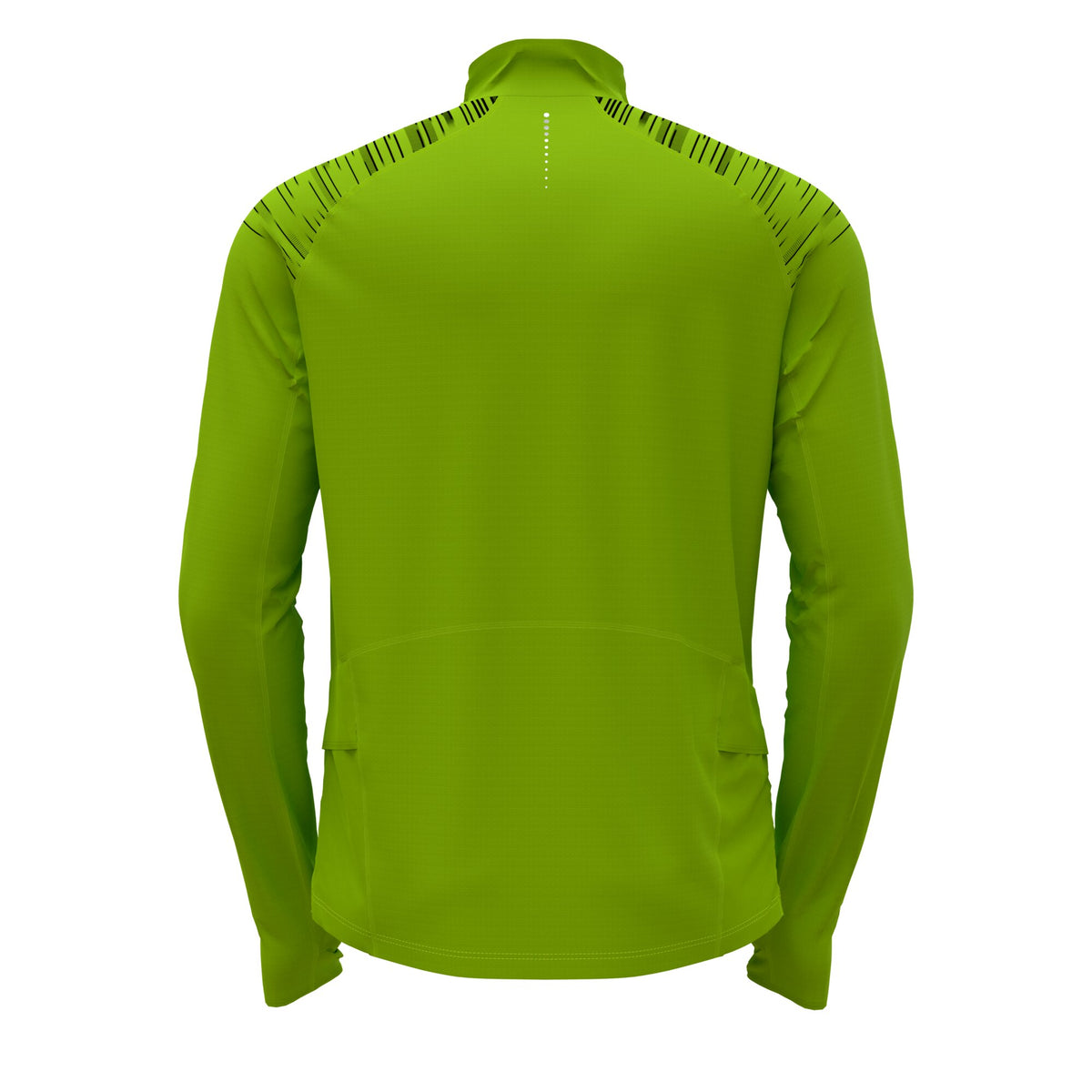 Mid layer 1/2 zip AXALP CERAMI 40411 lime green - black Bild 3