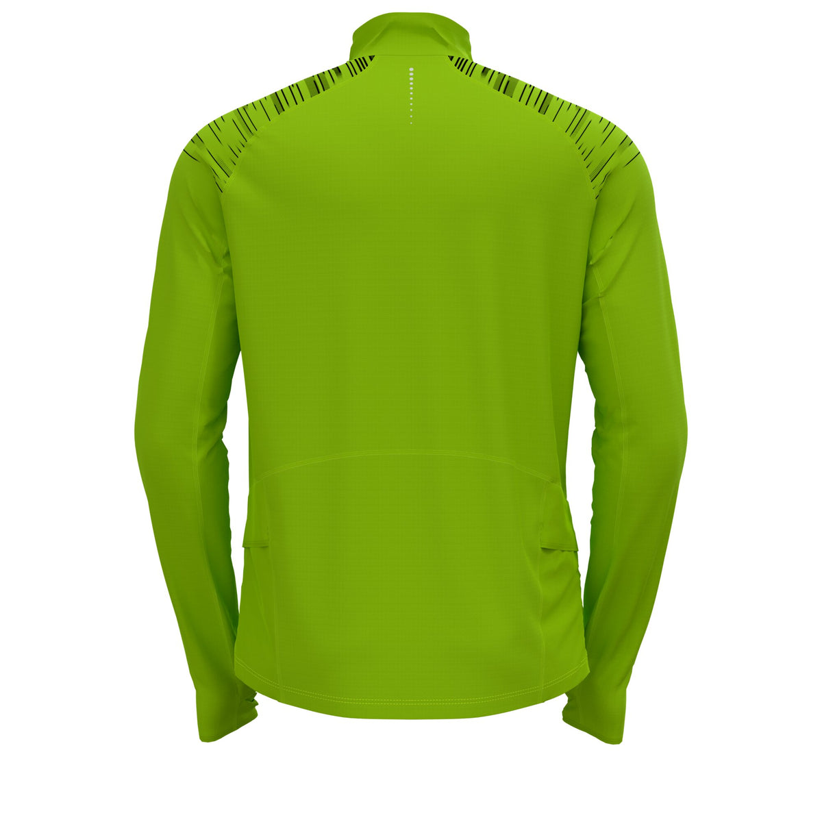 Mid layer 1/2 zip AXALP CERAMI 40411 lime green - black Bild 4