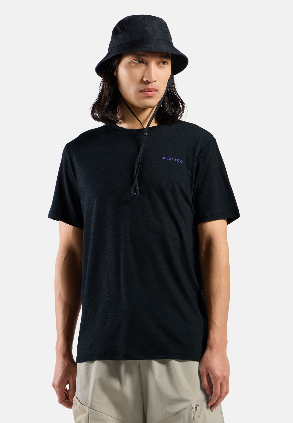 ODLO X POW MERINO TENCEL black melange black melange Bild 3