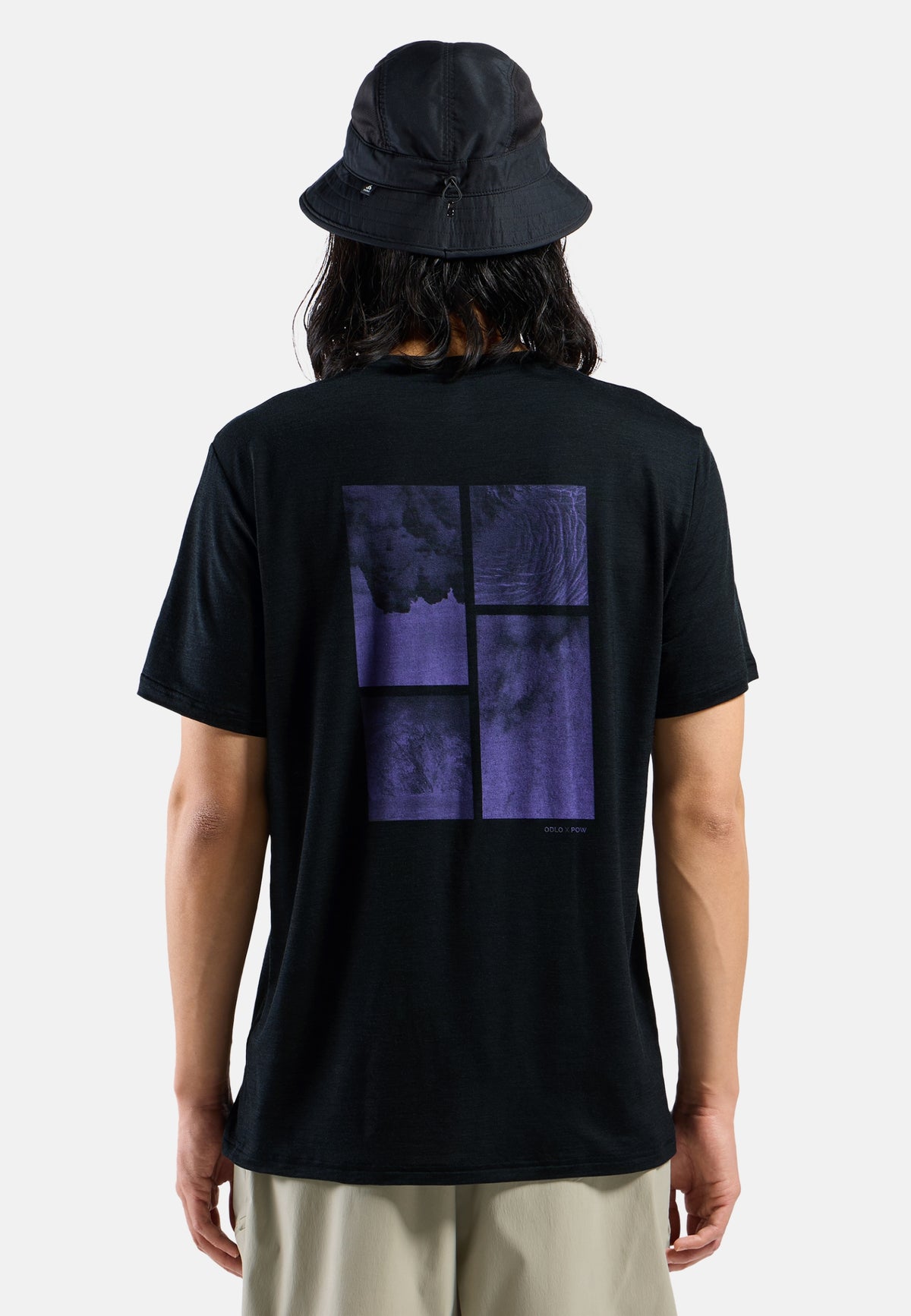 ODLO X POW MERINO TENCEL black melange black melange Bild 4