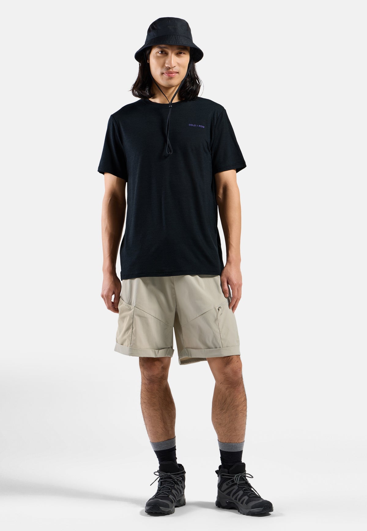 ODLO X POW MERINO TENCEL black melange black melange Bild 5