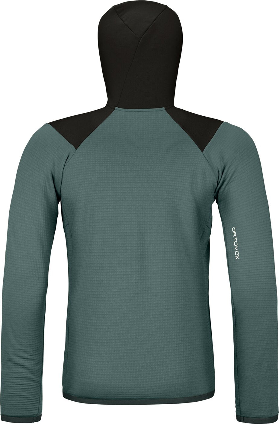 FLEECE GRID HOODY M 87801 dark arctic grey Bild 2