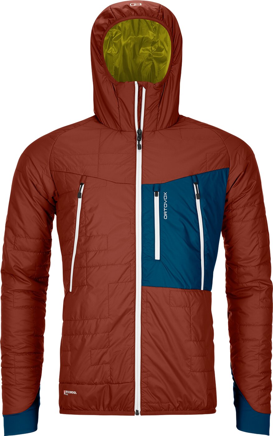 SWISSWOOL PIZ BOÈ JACKET M 23201 clay orange Bild 1