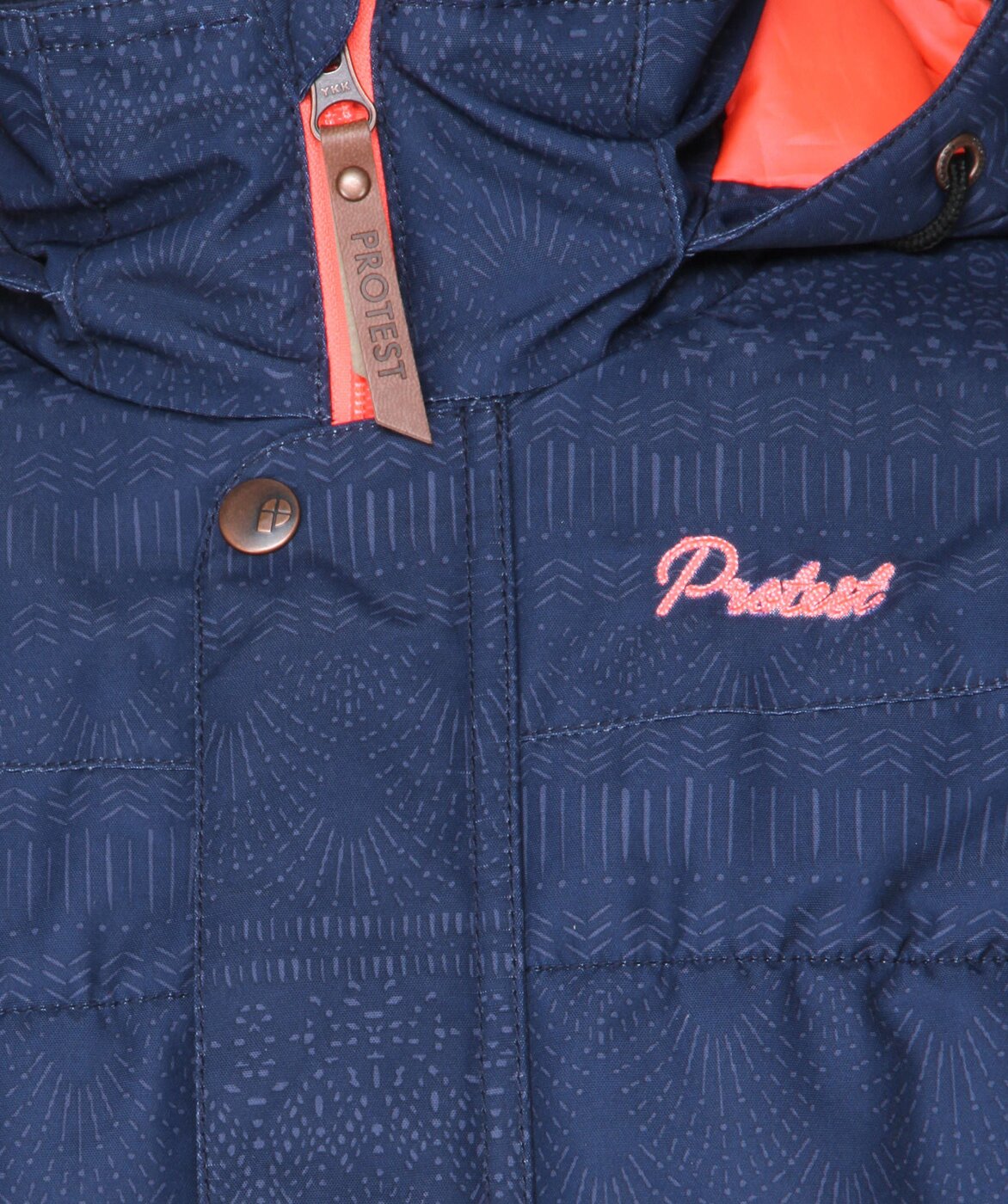HELSKI JR snowjacket Ground Blue Bild 3