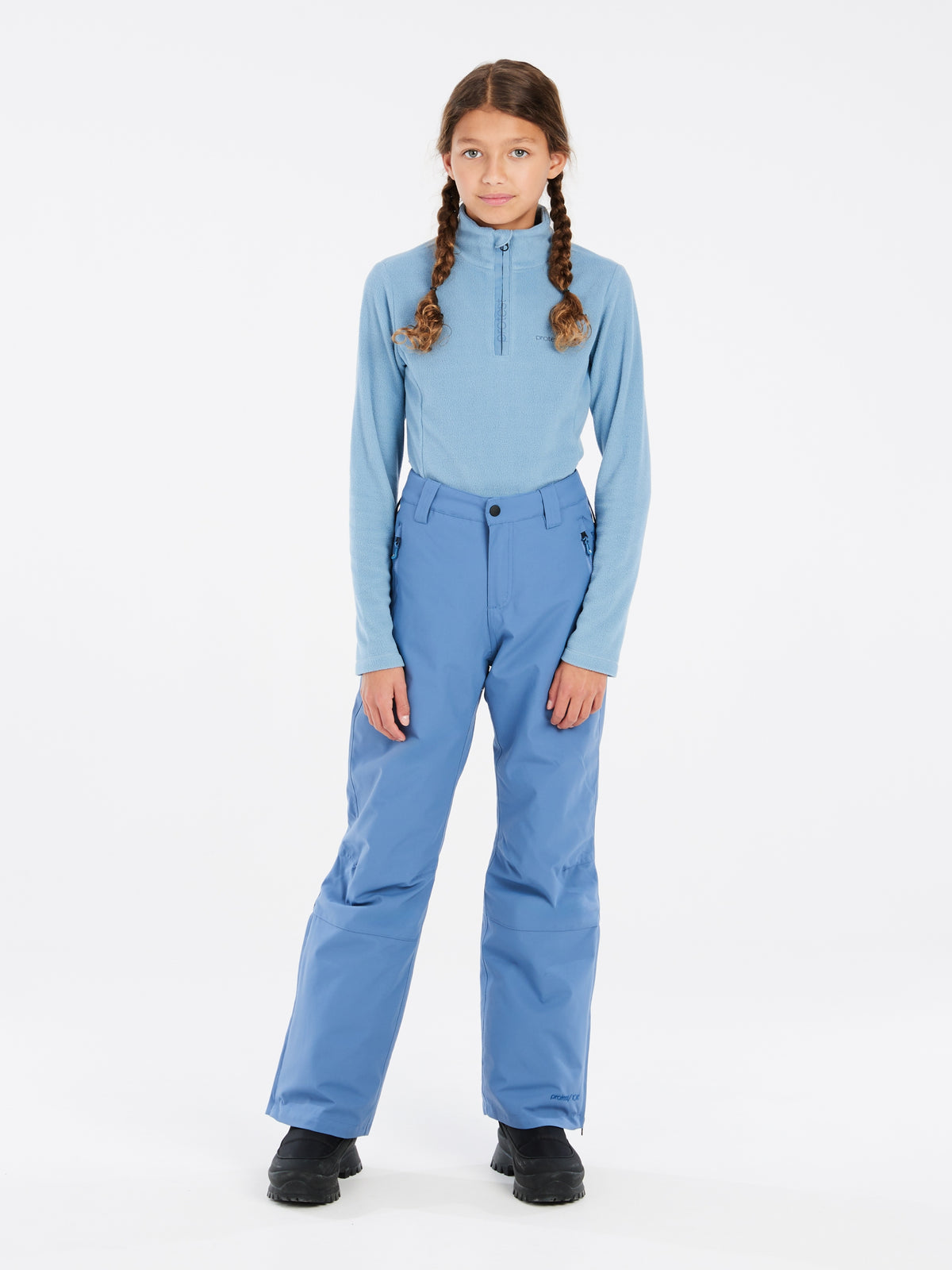 MUTEY JR 1/4 zip top JeanJacket Blue Bild 3