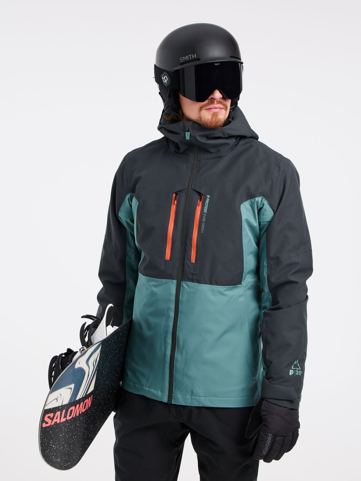 PRTBARENT snowjacket Atlantic Green Bild 4