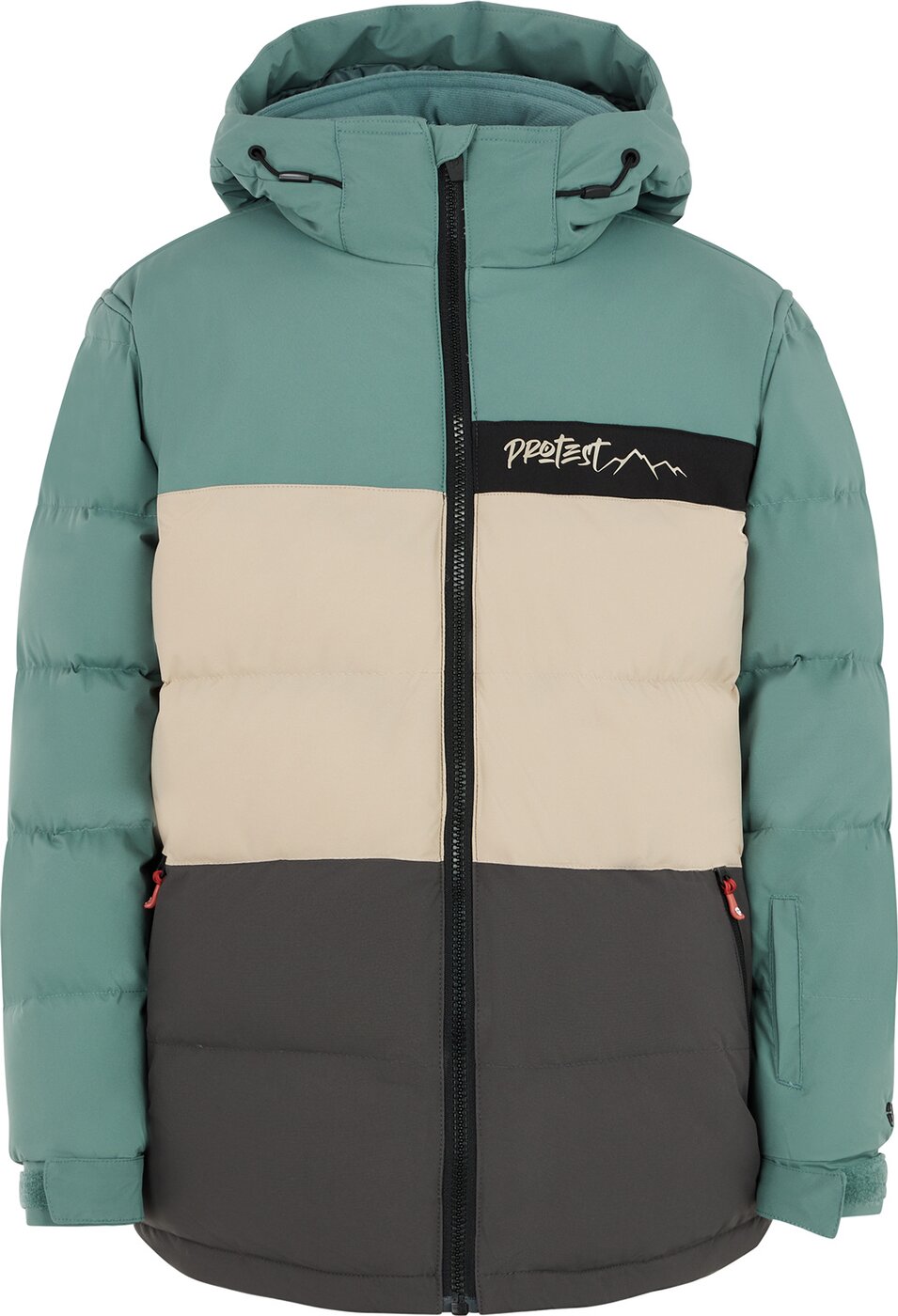 PRTCROW JR snowjacket Deep Grey Bild 1