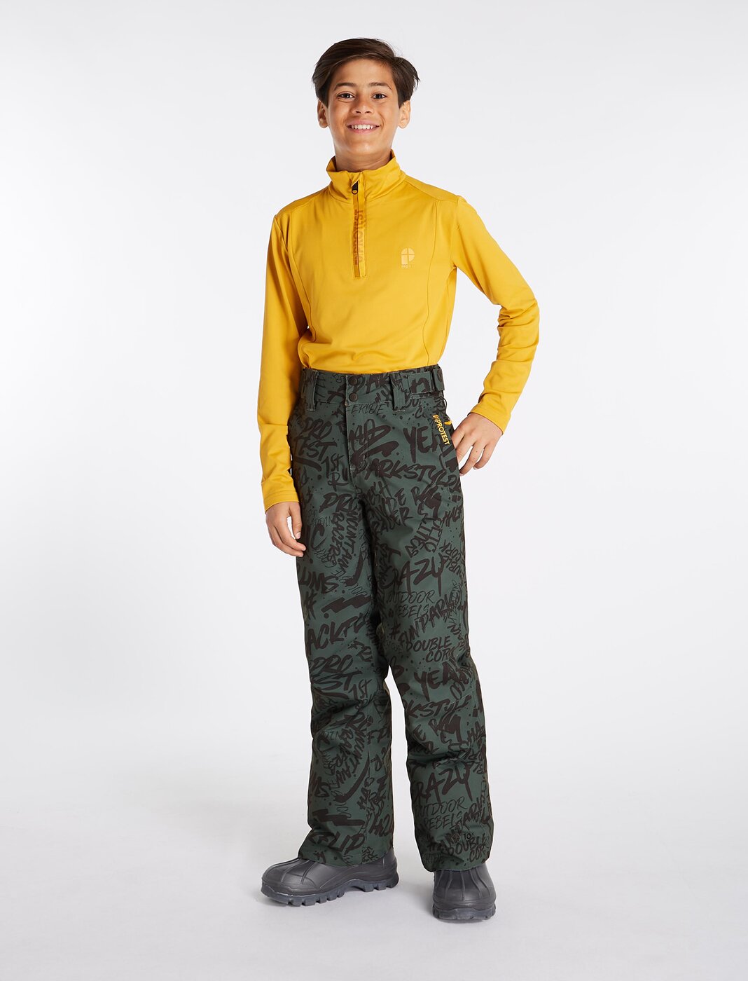 PRTPEPIJN JR snowpants Huntergreen Bild 4