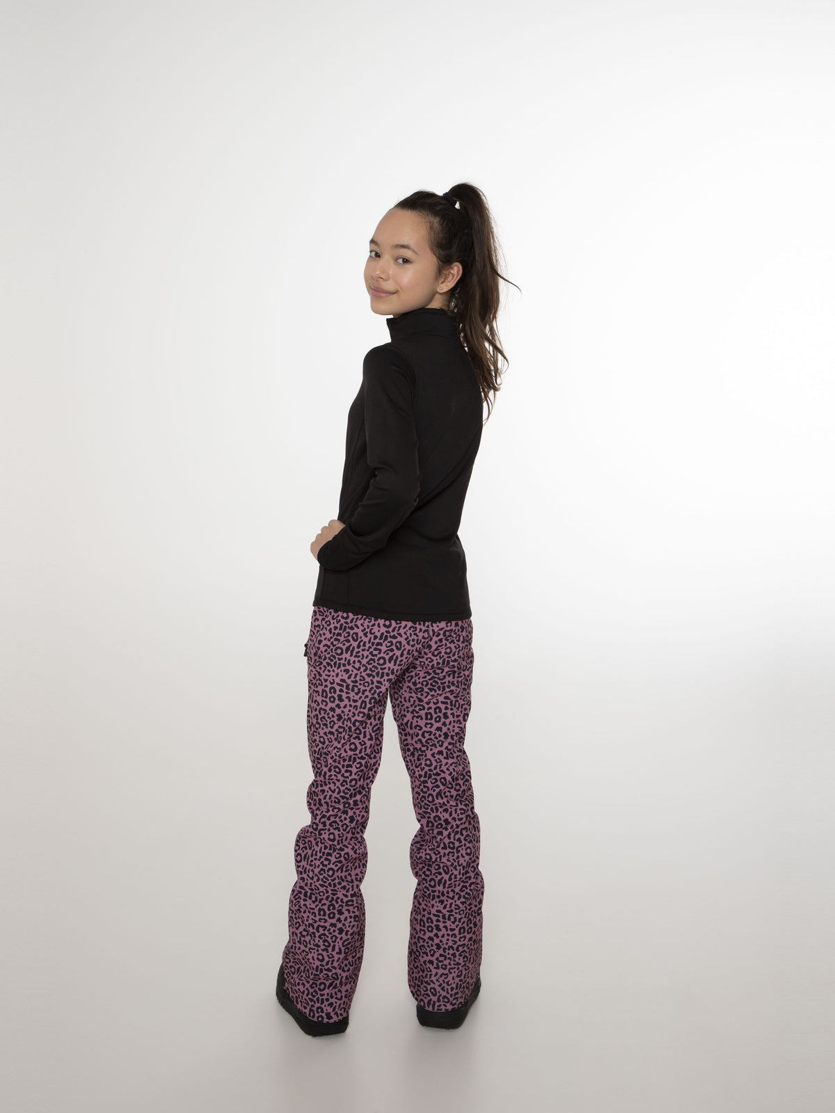 REFABRIZOY JR 1/4 zip top True Black Bild 4