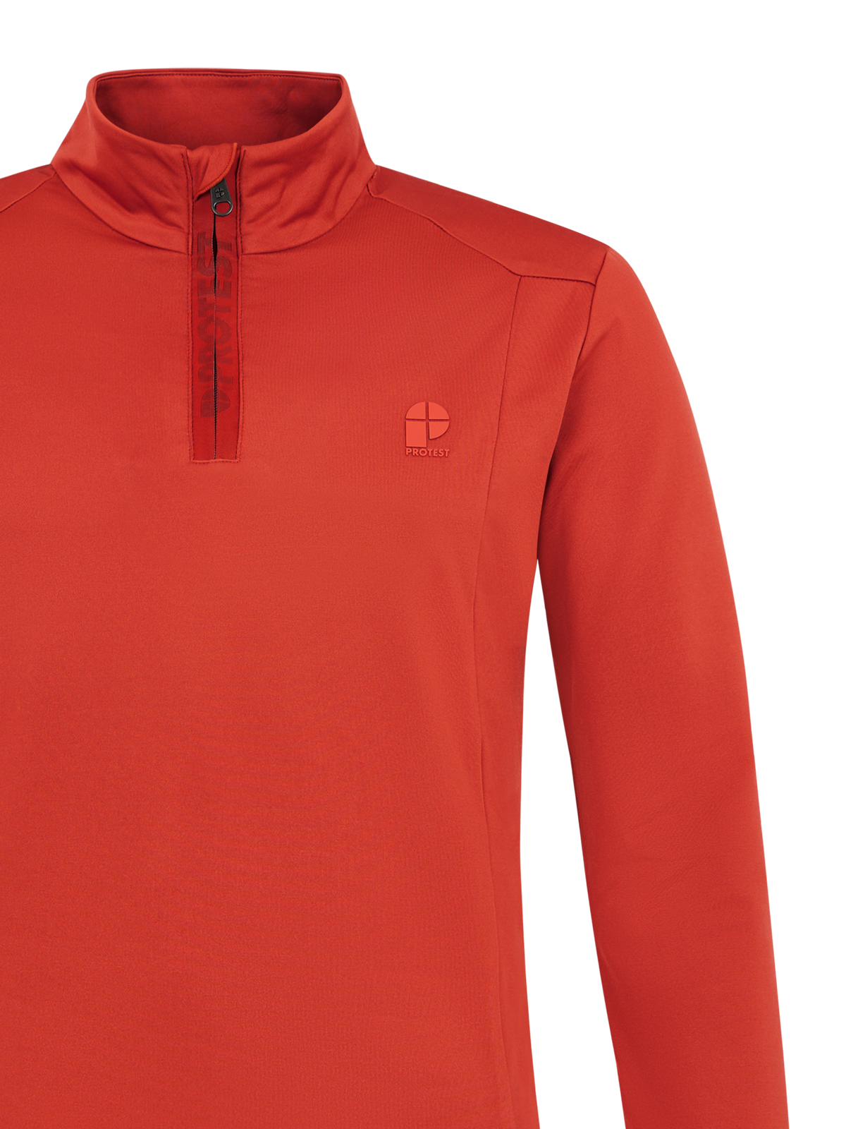 REWILL 1/4 zip top Burnt Orange Bild 3