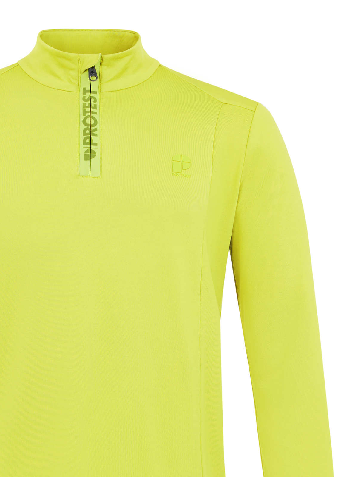 REWILL 1/4 zip top Limone Bild 3