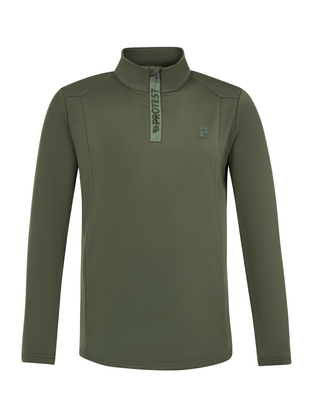 REWILL 1/4 zip top Thyme Bild 1