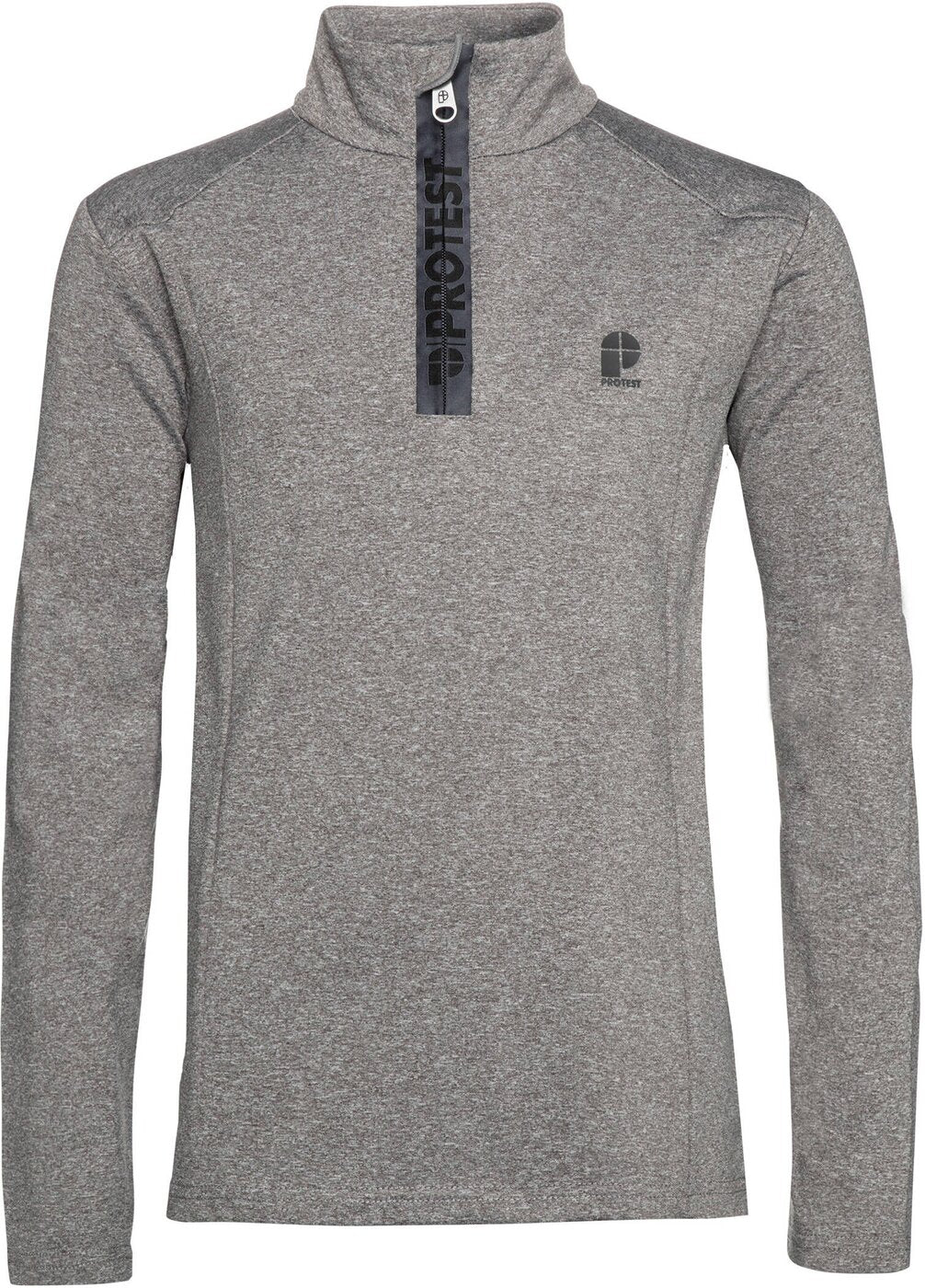 WILLOWY JR 1/4 zip top Dark Grey Melee Bild 1