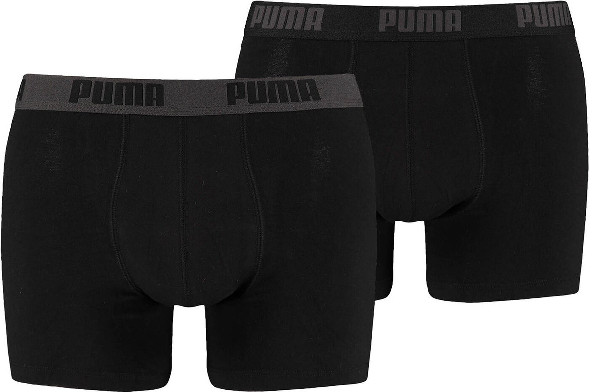 PUMA BASIC BOXER 2P black / black Bild 1