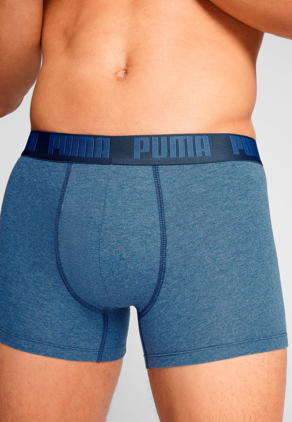 PUMA MEN EVERYDAY BASIC BOXERS 2P Denim Denim Bild 7