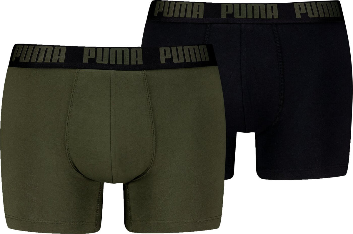 PUMA MEN EVERYDAY BASIC BOXERS 2P Forest Night Tonal Forest Night Tonal Bild 1