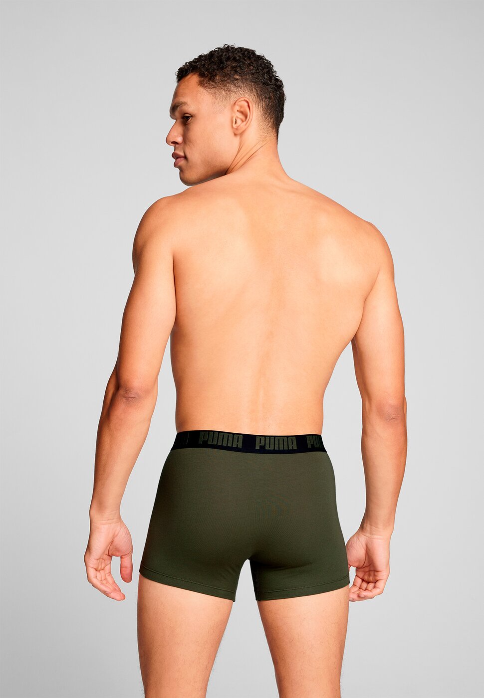 PUMA MEN EVERYDAY BASIC BOXERS 2P Forest Night Tonal Forest Night Tonal Bild 4