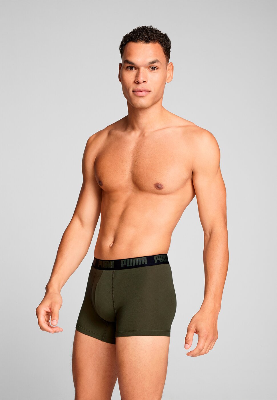 PUMA MEN EVERYDAY BASIC BOXERS 2P Forest Night Tonal Forest Night Tonal Bild 5