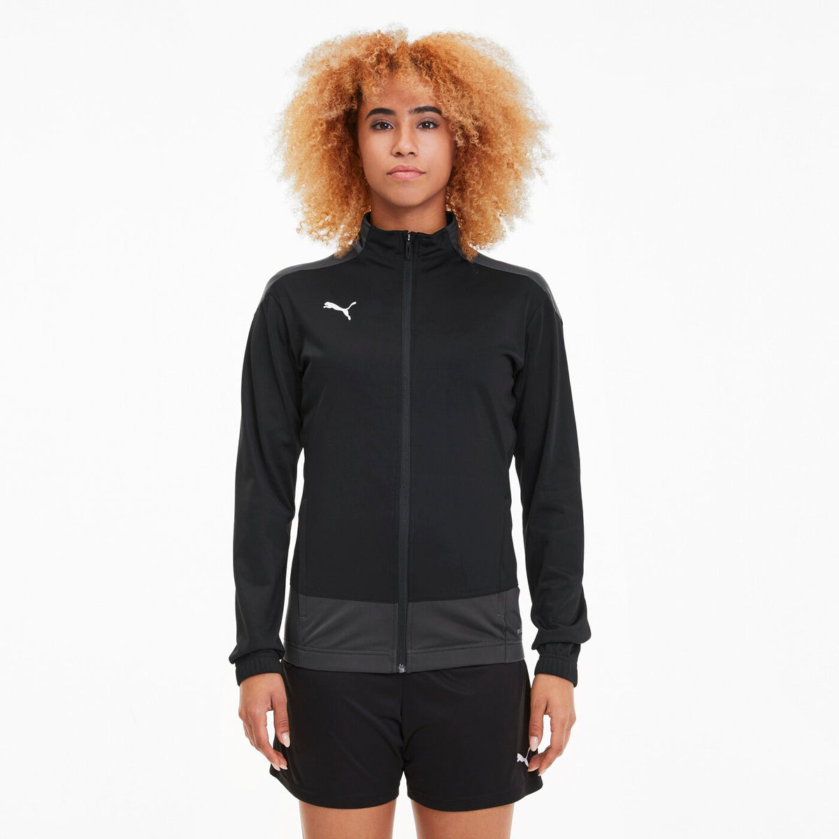 teamGOAL 23 Training Jacke PUMA BLACK-ASPHALT Bild 3