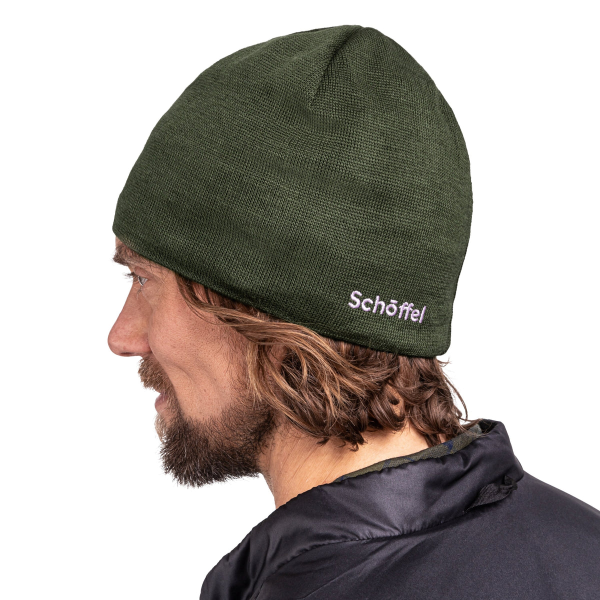 Knitted Hat Fornet 6004 loden green Bild 4