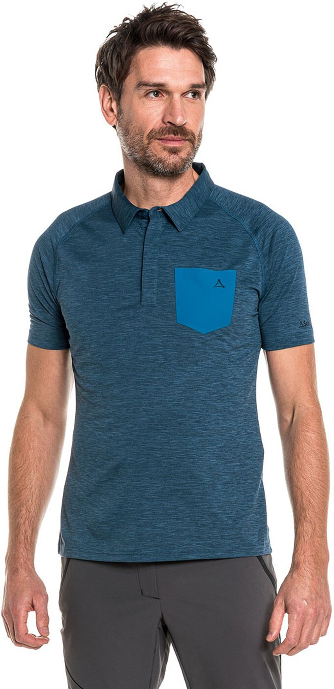 Polo Shirt Hocheck M 8180 dress blues Bild 1