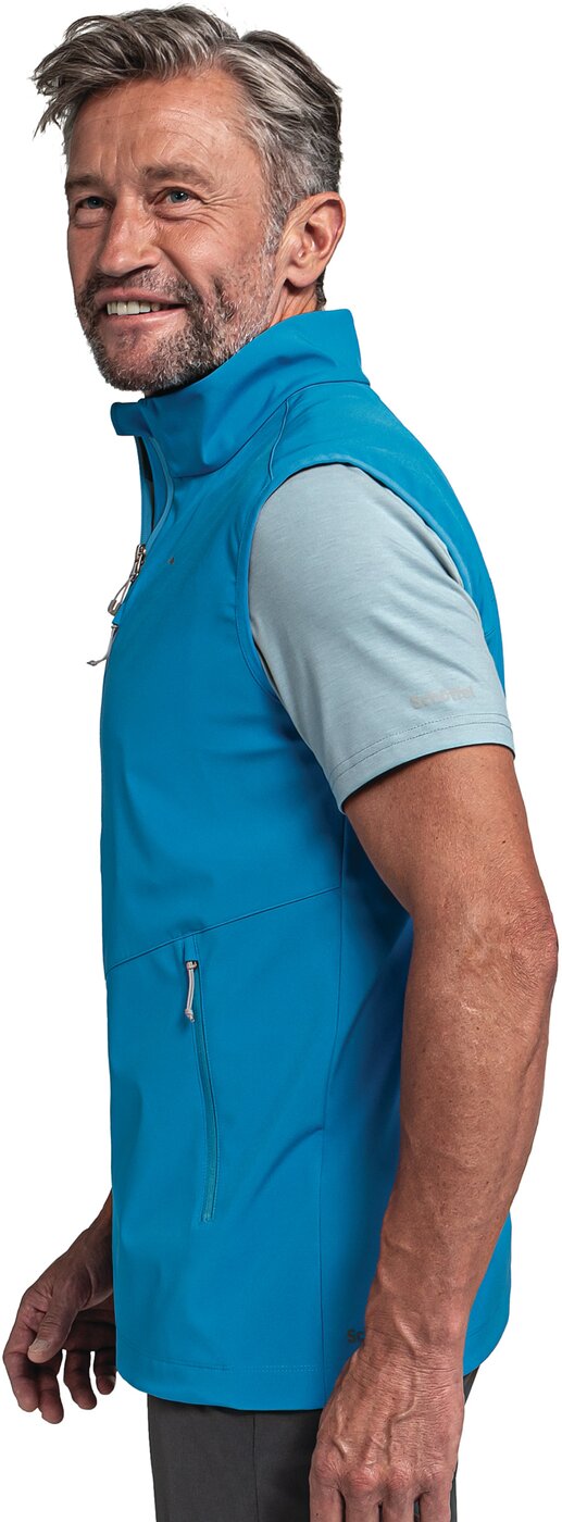 Softshell Vest Tonion M 8320 directoire blue Bild 5