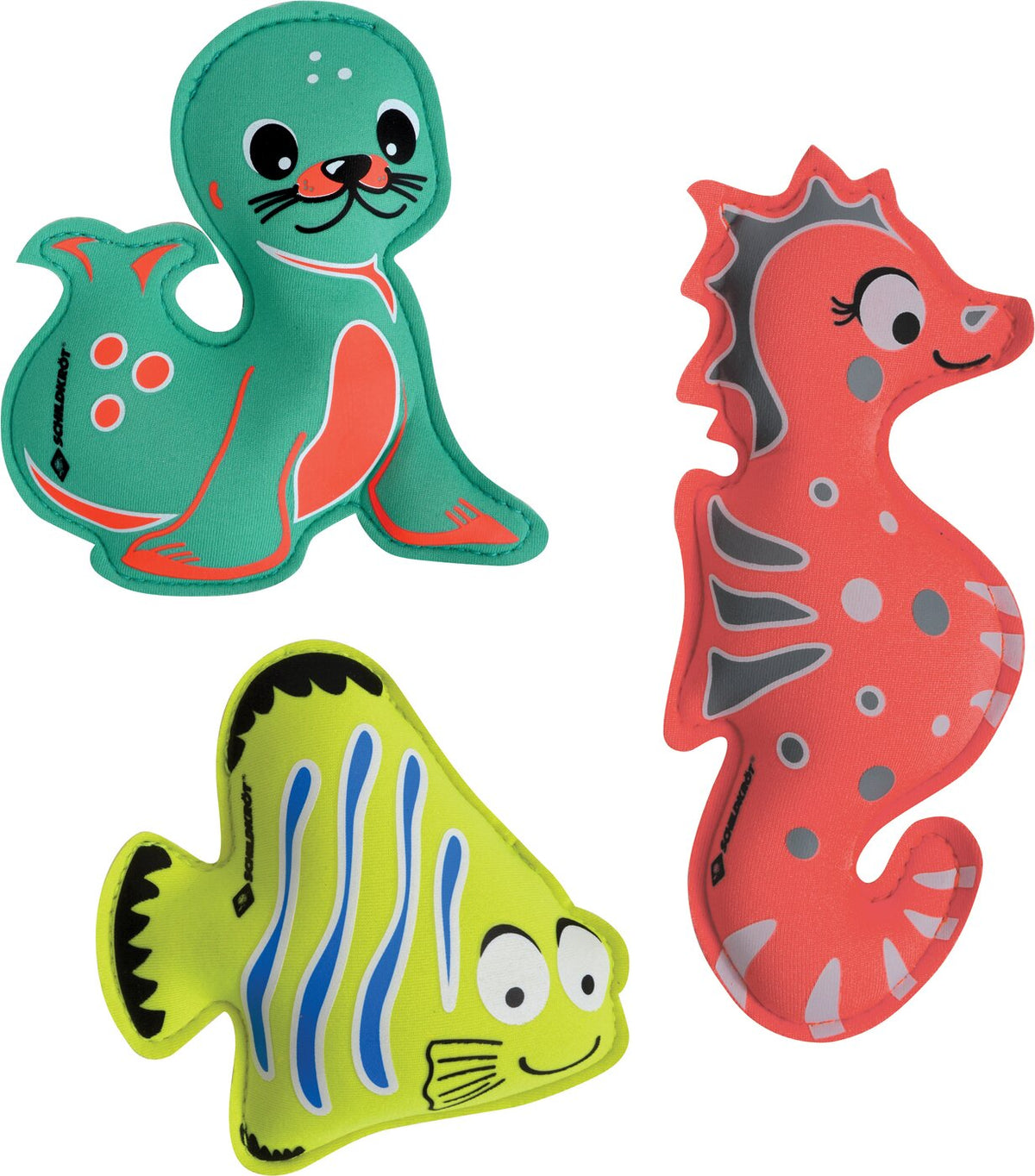 NEOPREN DIVING ANIMALS 3 versch. Ta Keine Farbe Bild 1