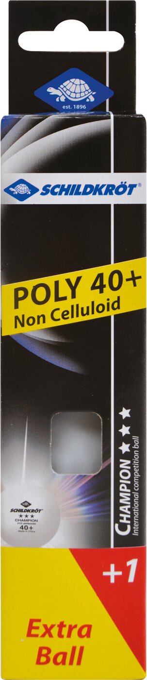 TT-Ball 3-Stern CHAMPION POLY 40+, Keine Farbe Bild 1