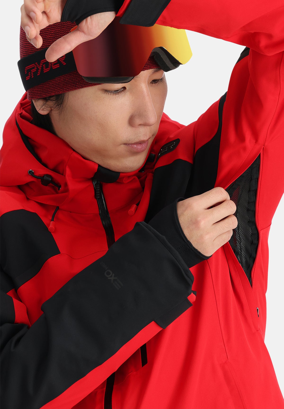 LEADER JACKET SPYDER RED Bild 3