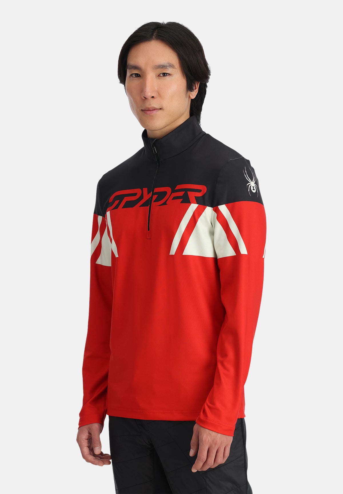 PODIUM 1/2 ZIP SPYDER RED Bild 1