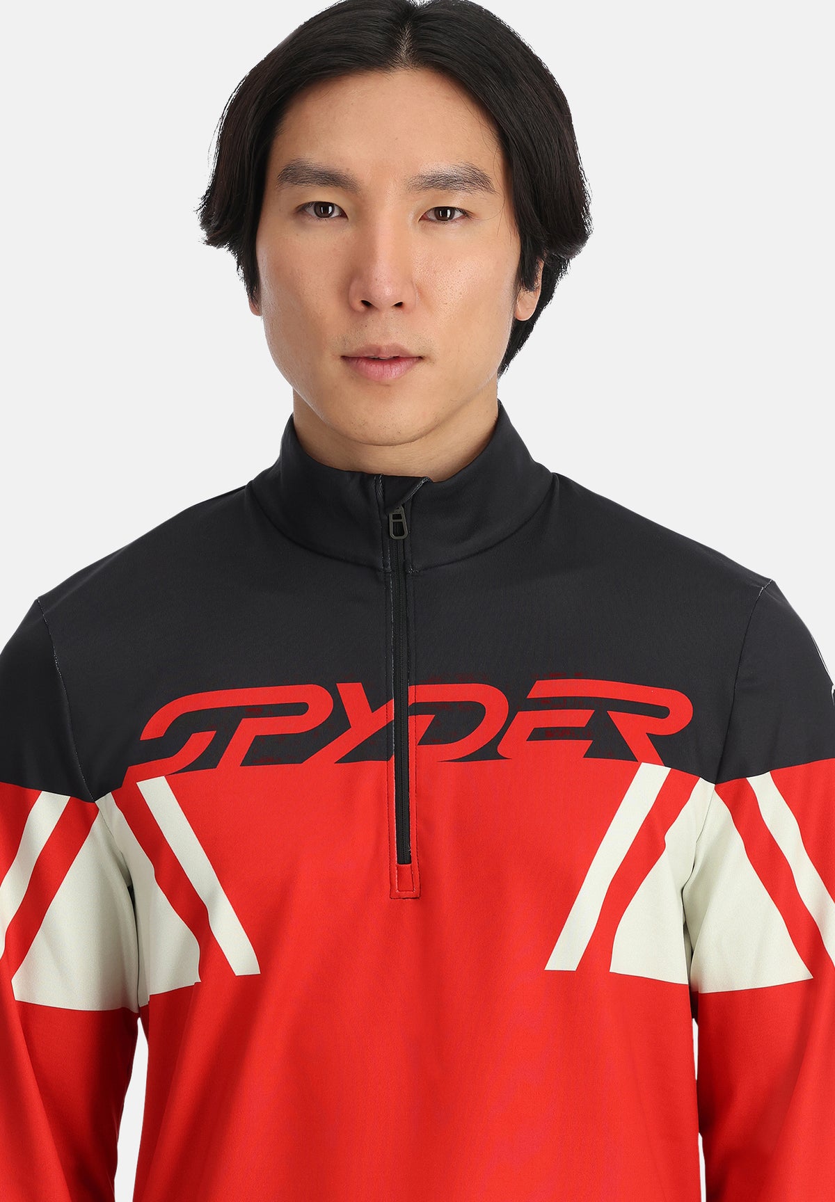 PODIUM 1/2 ZIP SPYDER RED Bild 2