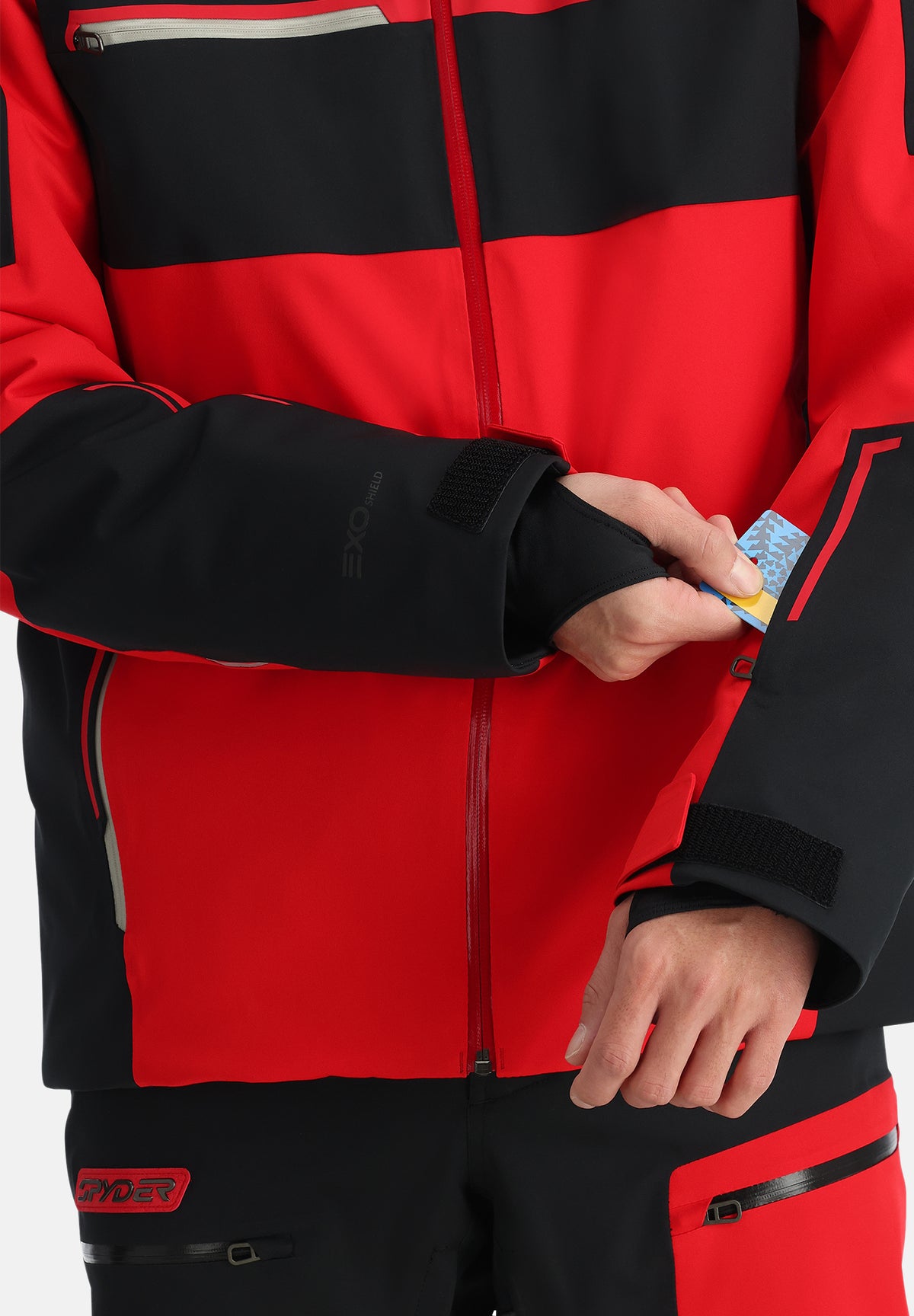 TITAN JACKET SPYDER RED Bild 3