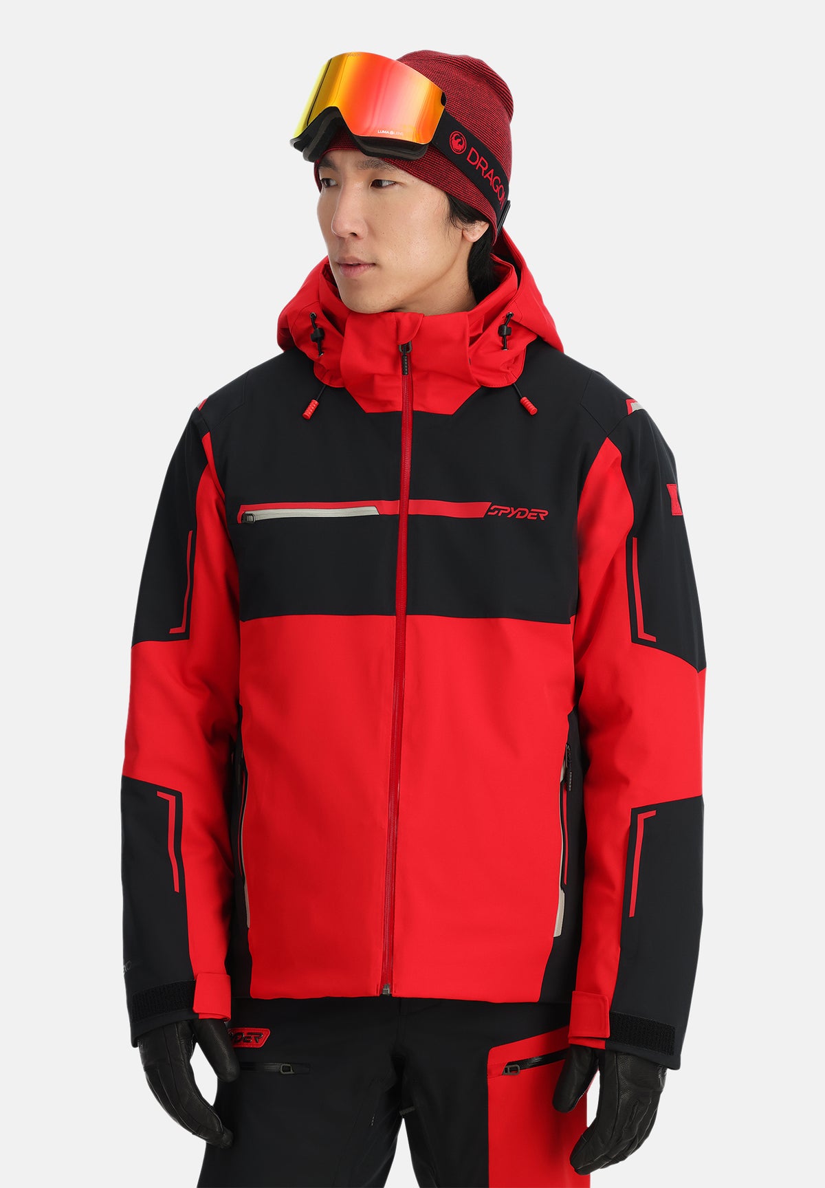 TITAN JACKET SPYDER RED Bild 5