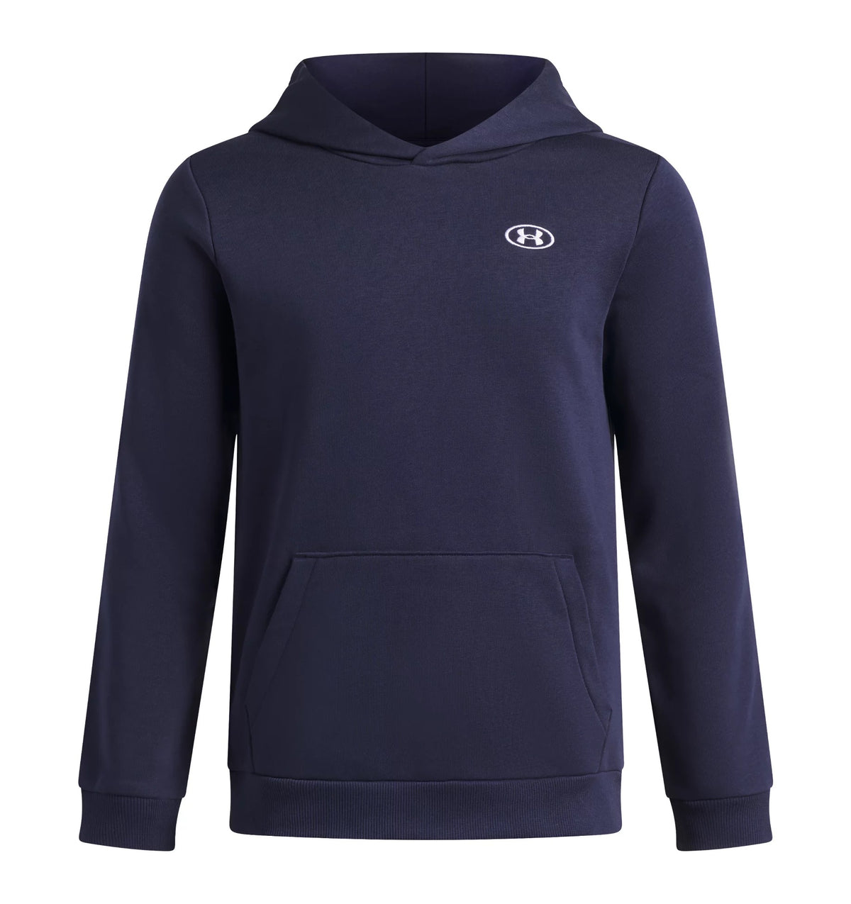 UA B RIVAL FLEECE HOODIE MIDNIGHT NAVY MIDNIGHT NAVY Bild 1