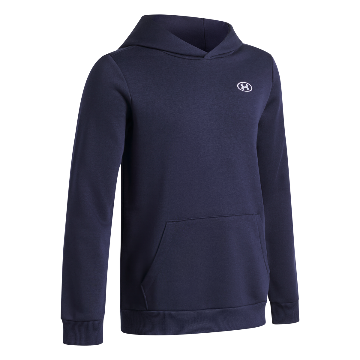 UA B RIVAL FLEECE HOODIE MIDNIGHT NAVY MIDNIGHT NAVY Bild 3