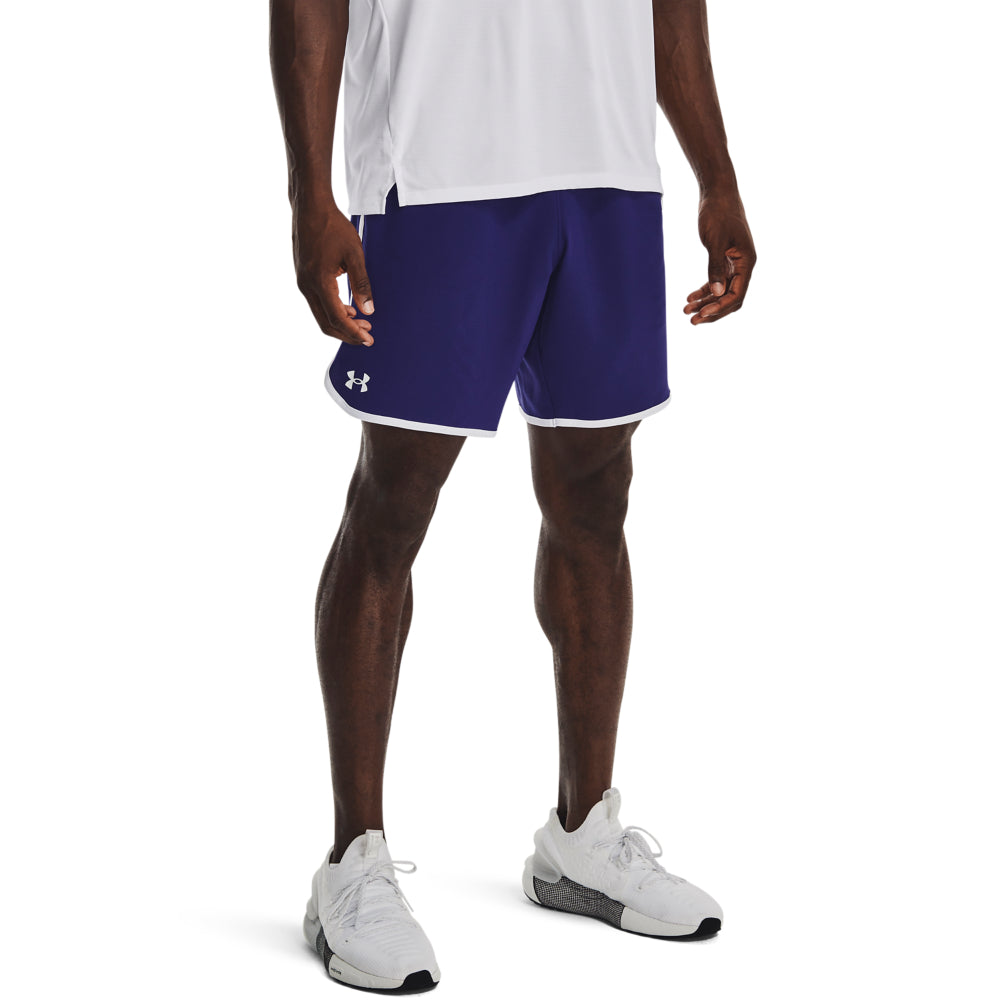UA HIIT WOVEN 8IN SHORTS 468 SONAR BLUE Bild 4