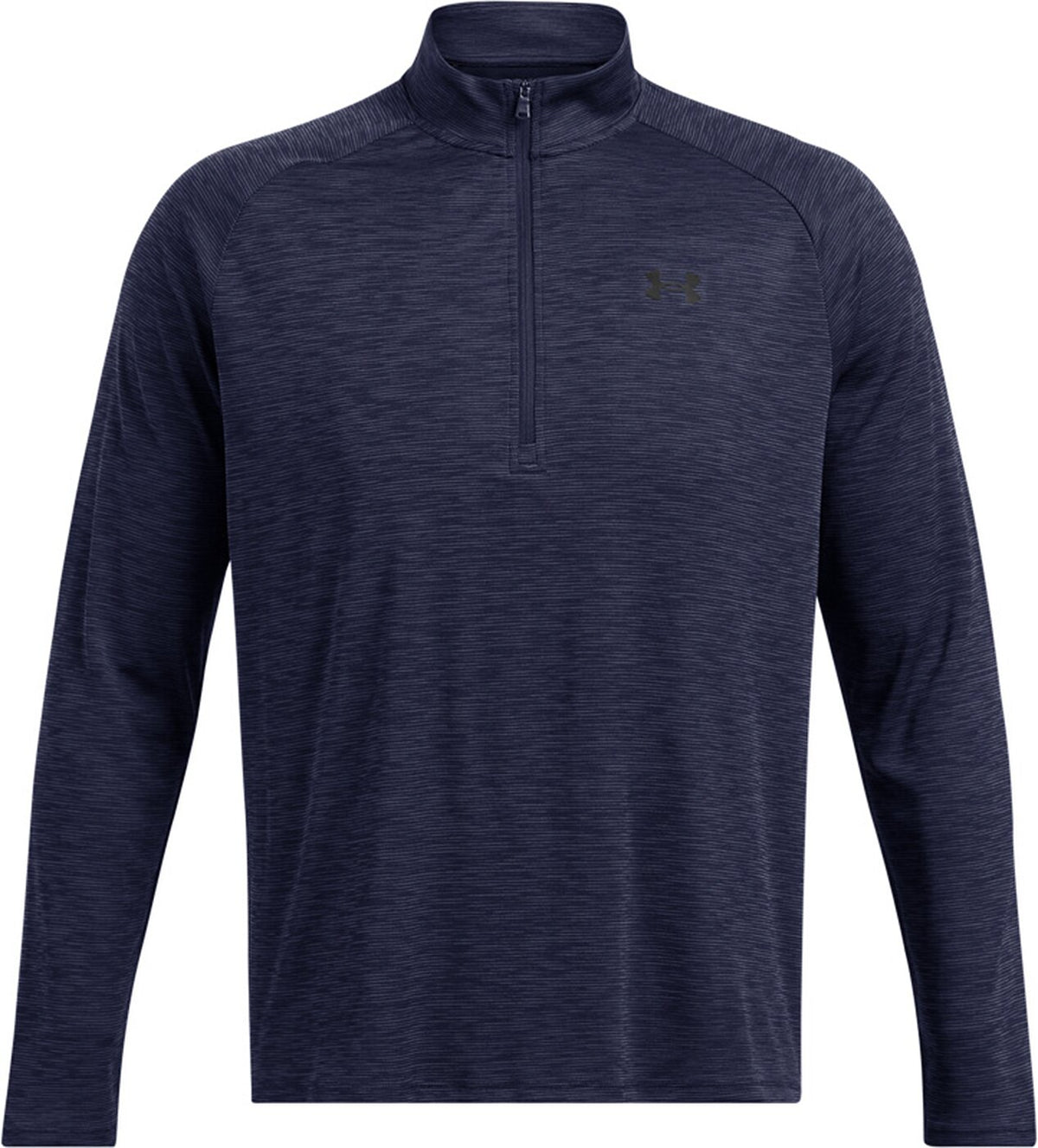 UA TECH TEXTURED 1/2 ZIP MIDNIGHT NAVY MIDNIGHT NAVY Bild 1