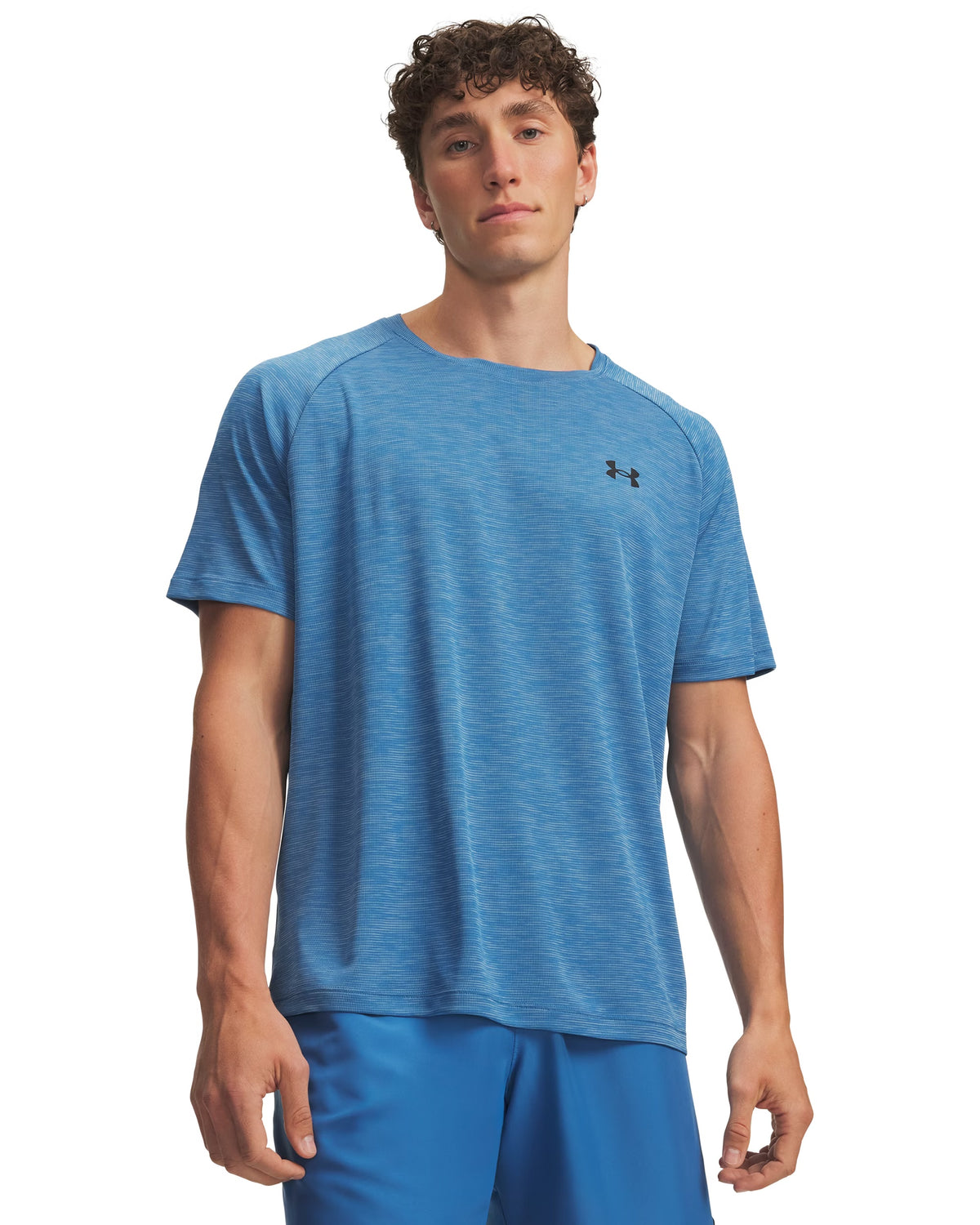 UA TECH TEXTURED SS AEGEAN BLUE AEGEAN BLUE Bild 1