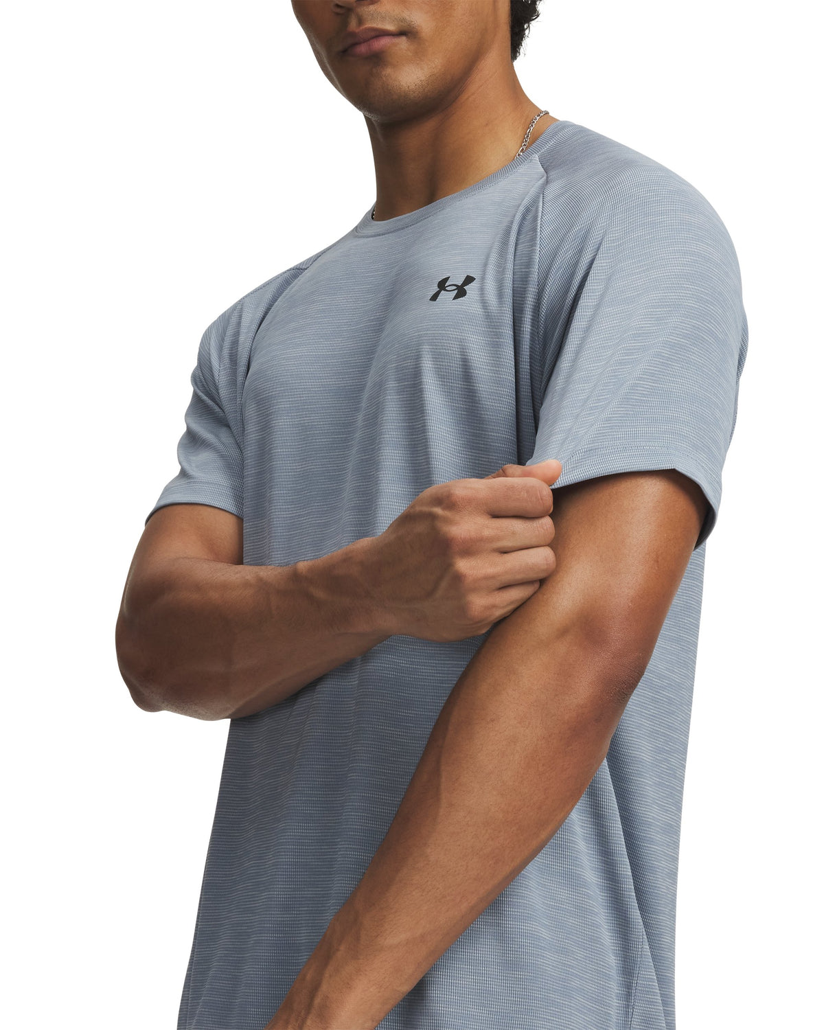 UA TECH TEXTURED SS BLUE WIND BLUE WIND Bild 3