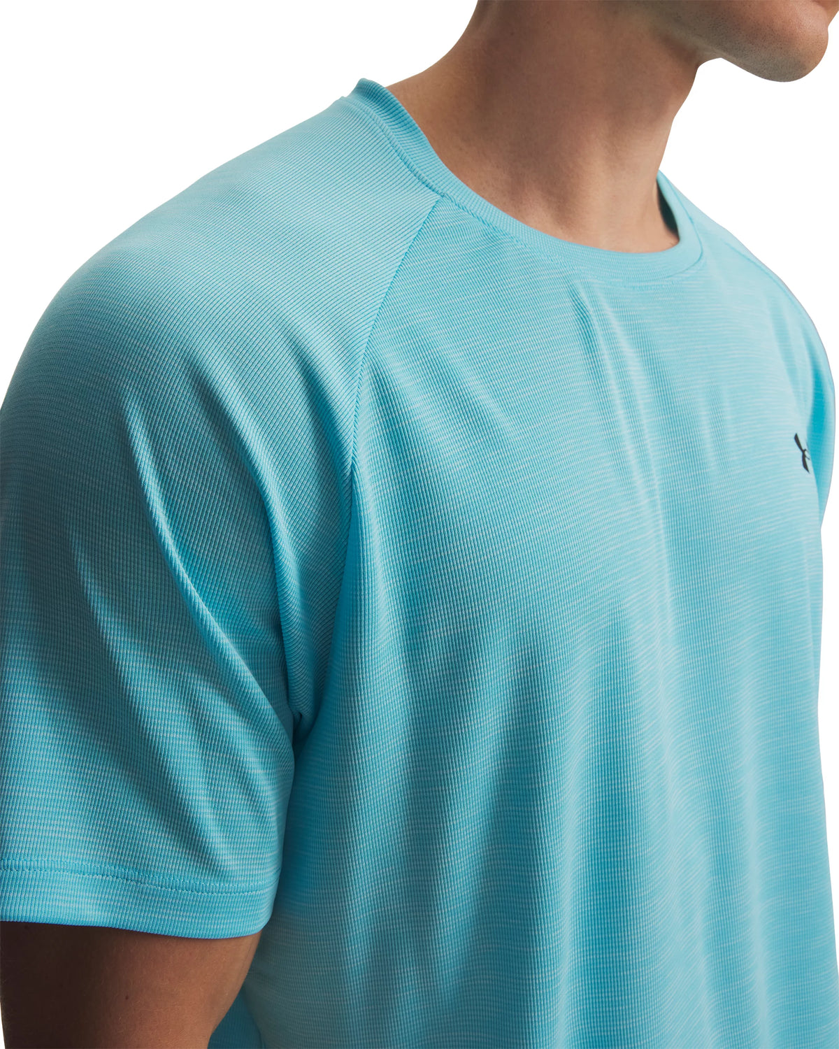 UA TECH TEXTURED SS FRESCO BLUE FRESCO BLUE Bild 1