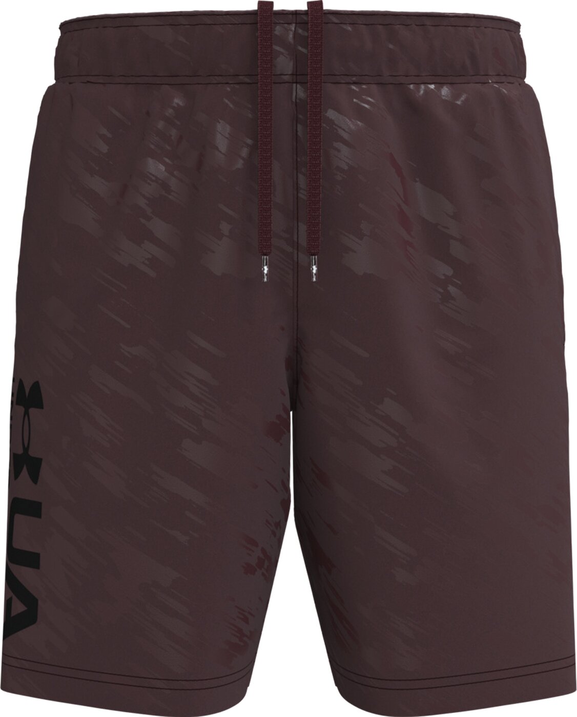 UA WOVEN EMBOSS SHORTS 690 CHESTNUT RED Bild 1